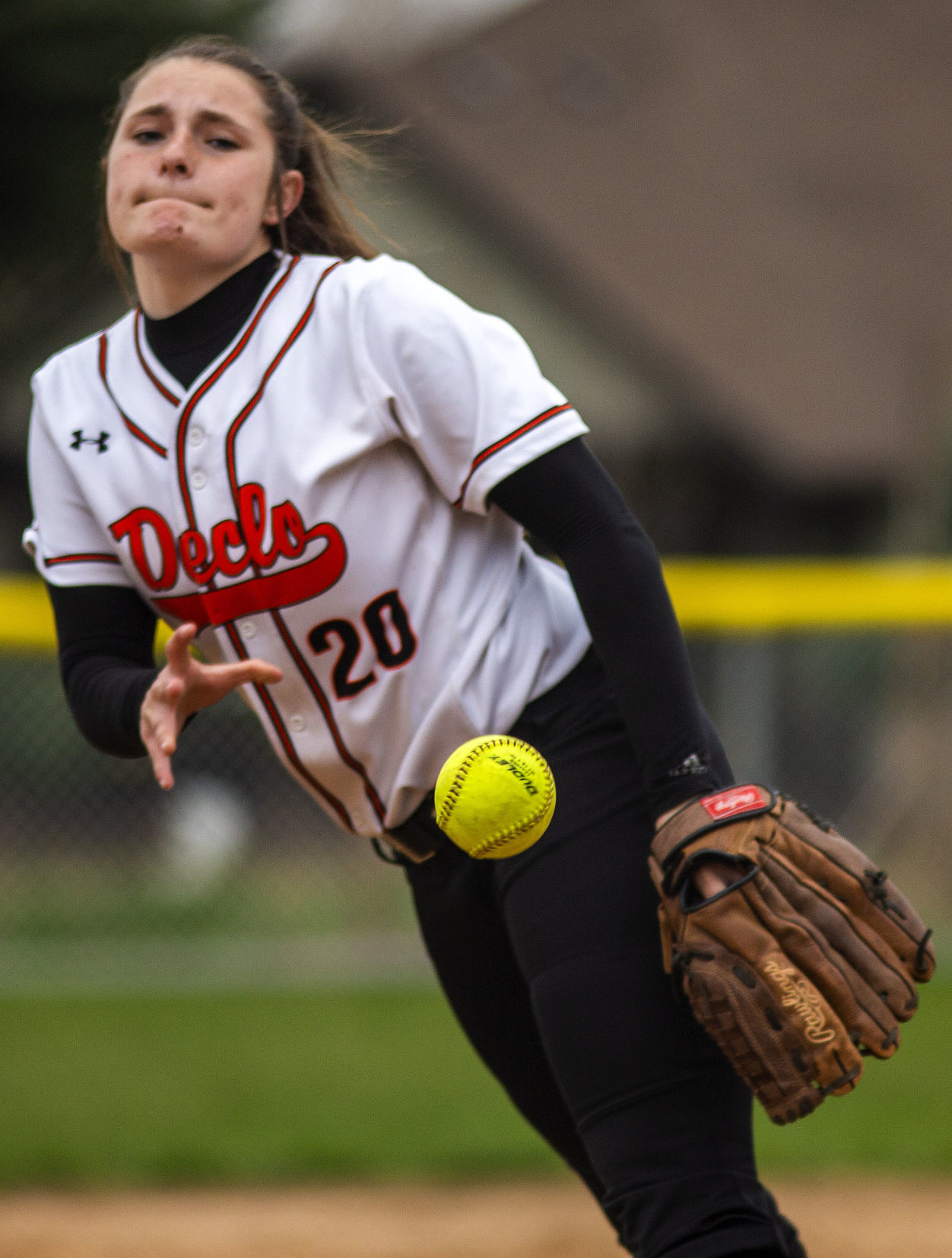 Wendell vs. Declo softball
